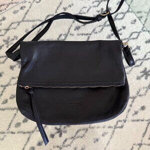++ MARGOT black leather bag ++